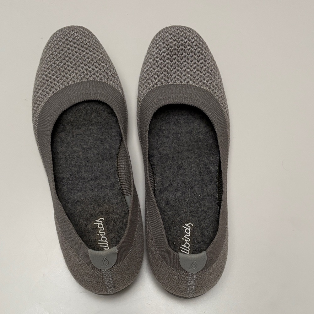 Allbirds Women's Charcoal Knit Flats